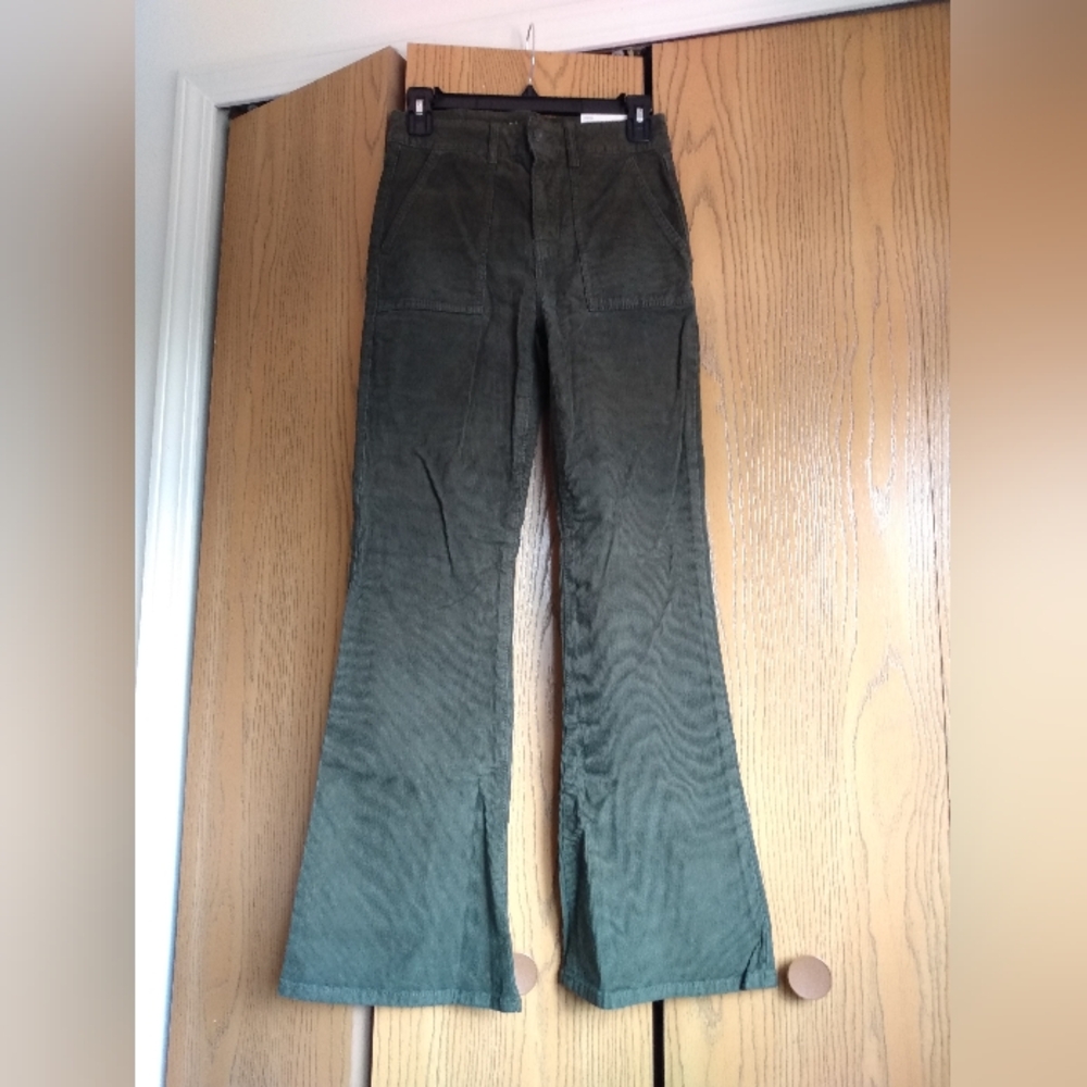 American Eagle Corduroy Super-High Rise Flare Stretch Pants